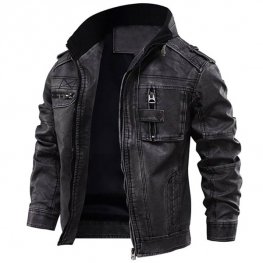 Men Jackets Male Cool Moto Motorcycle Outerwear Jackets