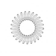 1 Pcs Spiral Hair Ties, Coil Hair Ties, Hair Coils - Transparent