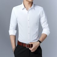 New High Quality Men's Shirts Social Man Dress Shirts Spring