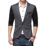 New Men's Spring Autumn Blazer High Quality Fashion Coats