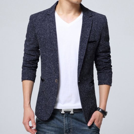 New Arrival Mens Jacket Party Slim Fit Smart Casual Suit - Click Image to Close